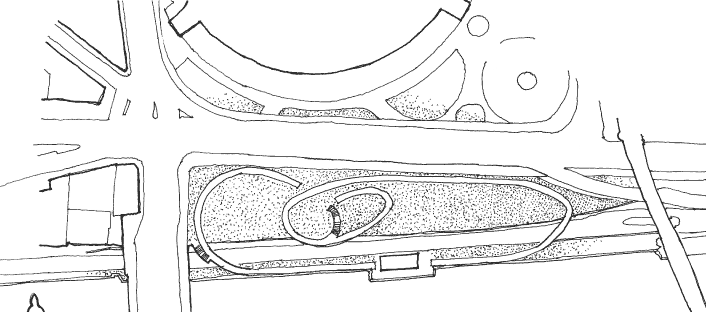 site plan with Radio France